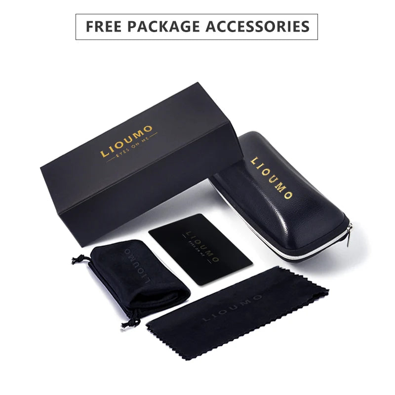 Brand Rivet Square Photochromic Sunglasses Men Polarized Women Driving Sun Glasses Day Night Vision Anti-Glare zonnebril heren - JN Fashion Fusion