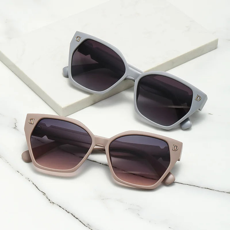 New Fashion Luxury Brand Women Sunglasses For Men Stylish Cateye Glamour Female Sun Glasses Trend Female Shades Glamour Eyewear - JN Fashion Fusion