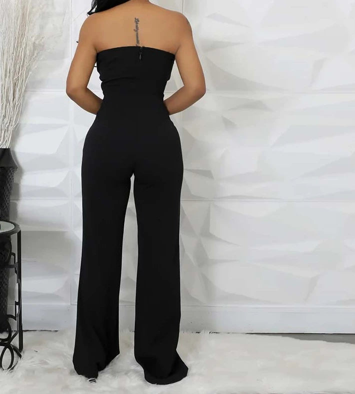 Elegant Jumpsuits for Women 2025 Spring Summer Sexy Spicy Girl Party Button Overalls Streetwear Women's Jumpsuit Pants Fashion - JN Fashion Fusion