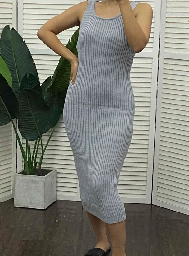 Women's Sweater Dress Set Autumn Winter New 2025 Solid Turtleneck Ribbed Sweater & Knitted Strap Dress Sets Matching Outfit - JN Fashion Fusion