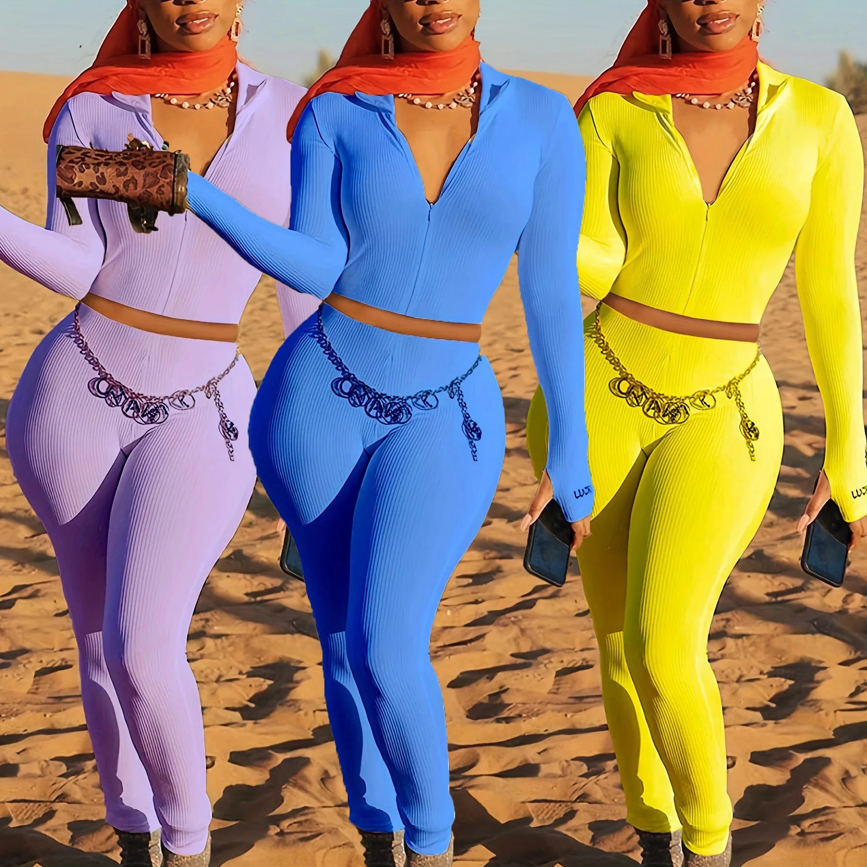 Lucky Label 2 Two Piece Set Women Outfits Activewear Fitness Crop Top Leggings Women Matching Set Tracksuit Female - JN Fashion Fusion