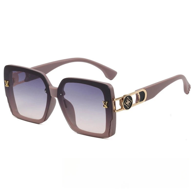 2025 Luxury Square Sunglasses Women Designer Oversized Frame, Trendy Viral Fashion Eyewear for Social Media designer design - JN Fashion Fusion