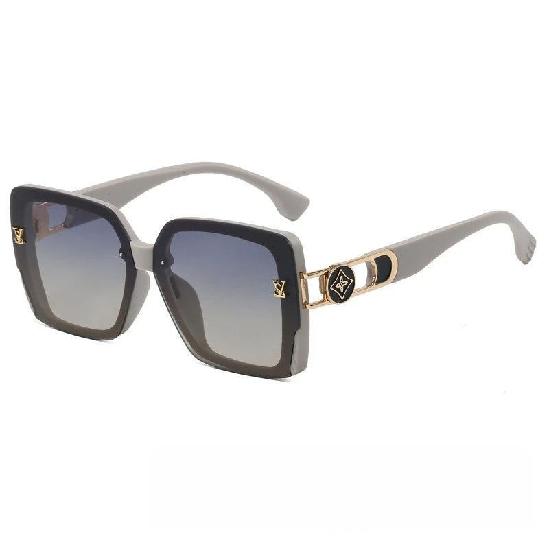 2025 Luxury Square Sunglasses Women Designer Oversized Frame, Trendy Viral Fashion Eyewear for Social Media designer design - JN Fashion Fusion