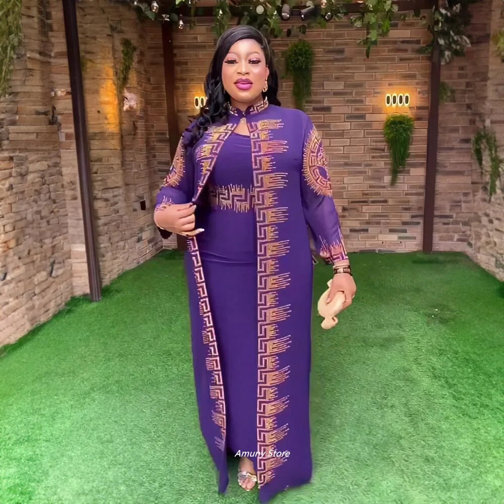 african dresses for women 2023 Stretch underwear two-piece dress african dress woman african women dresses - JN Fashion Fusion