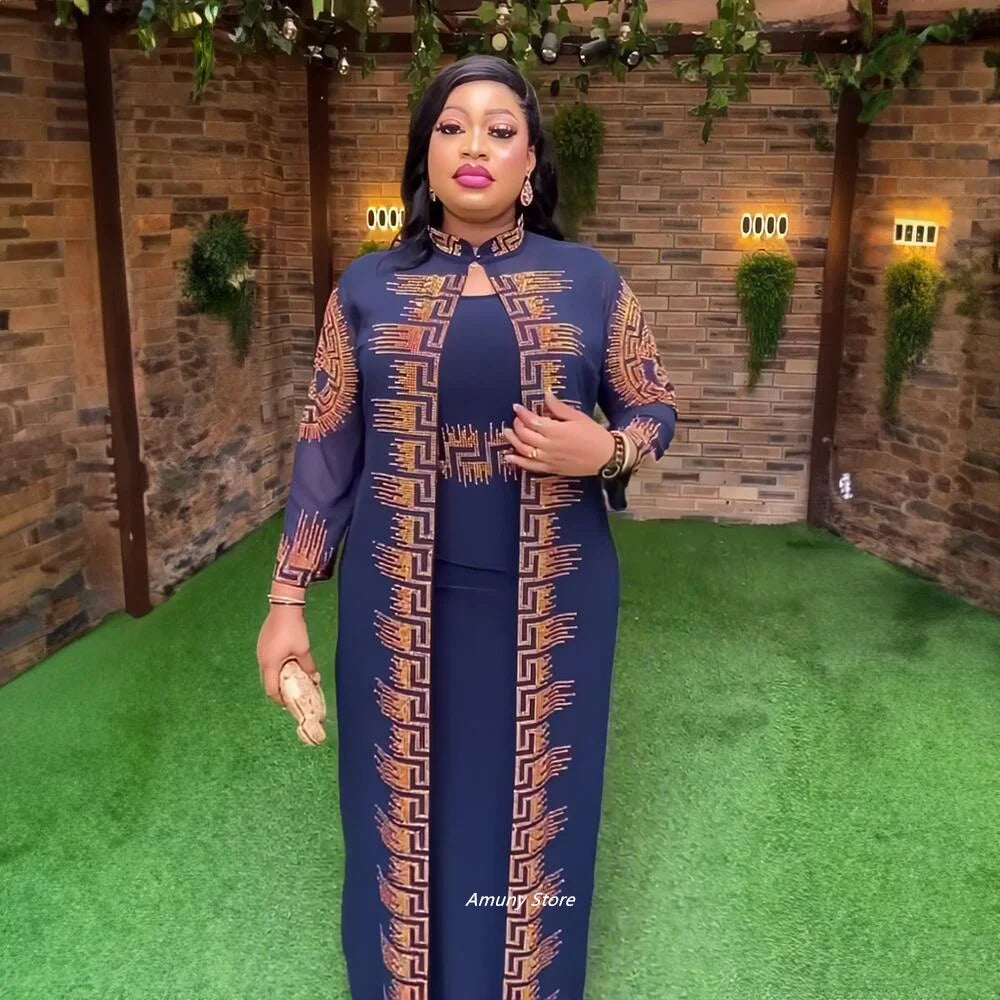 african dresses for women 2023 Stretch underwear two-piece dress african dress woman african women dresses - JN Fashion Fusion