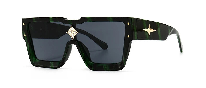 Luxury Square Sunglasses Women Fashion Oversized Grandient Sun Glasses Female Brand Designer High Quality Eyewear Shades Oculos - JN Fashion Fusion