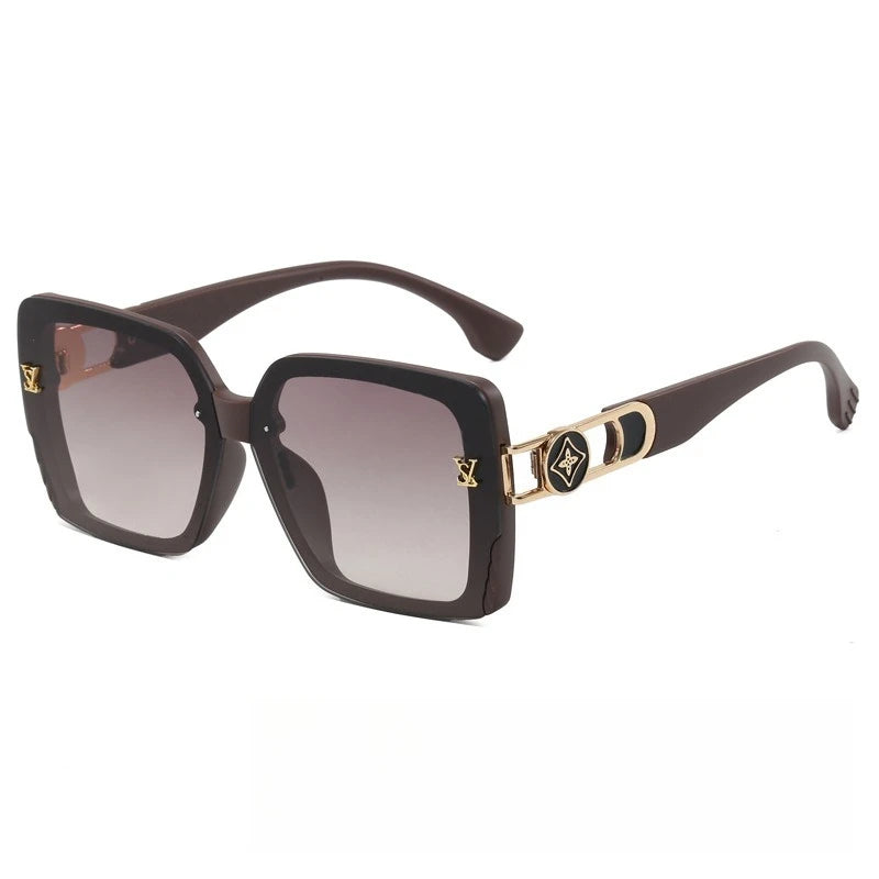 2025 Luxury Square Sunglasses Women Designer Oversized Frame, Trendy Viral Fashion Eyewear for Social Media designer design - JN Fashion Fusion