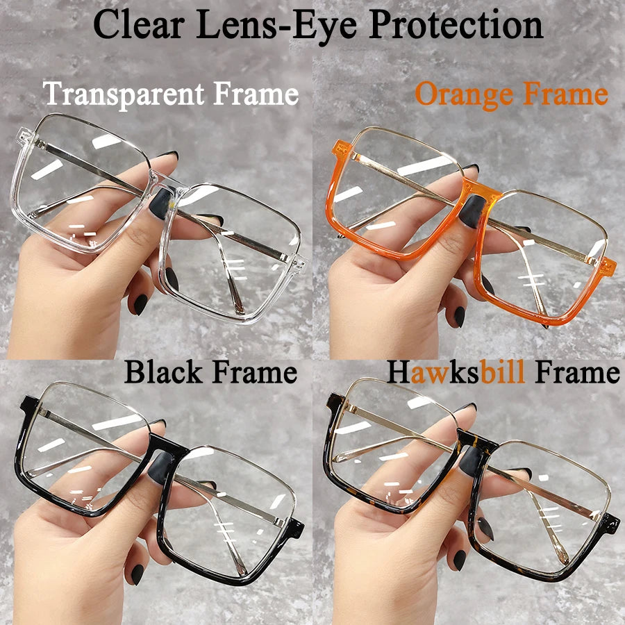 Sunglasses Women 2025 Drive Travel Big Square Frame Luxury Brand Design Gradient Colors Vintage Sun Glasses Ladies Men Unisex - JN Fashion Fusion