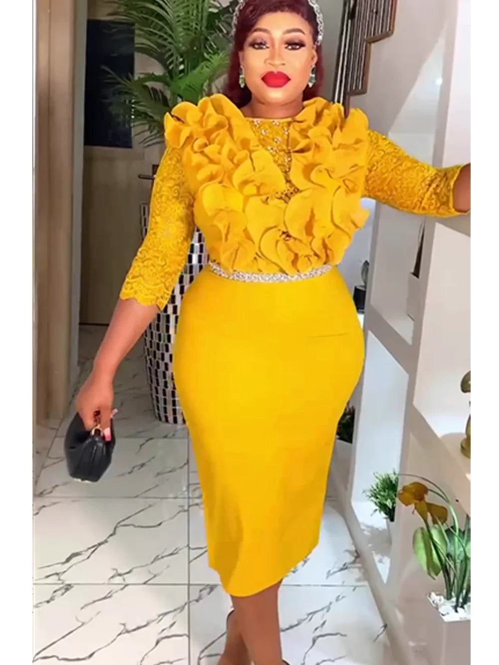 African Party Dresses for Women 2026 New Dashiki Ankara Lace Evening Gowns Turkey Outfits Robe Africa Clothing - JN Fashion Fusion