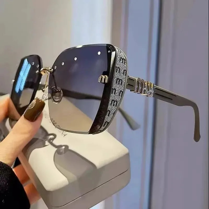 Ins New Fashion Square Sunglasses Women Luxury Designer Sun Glasses Ladies Vintage Trendy Driving Eyeglasses Gafas De Sol - JN Fashion Fusion