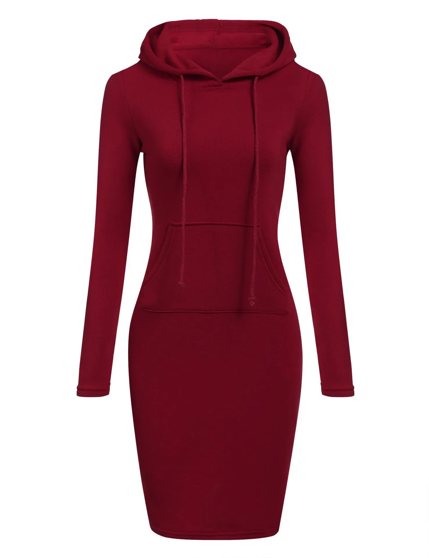 Ladies Autumn Attire Women's Hooded Dresses Hoodie - Style Sweatshirt Dresses for Women Tops in Ladies Clothing - JN Fashion Fusion
