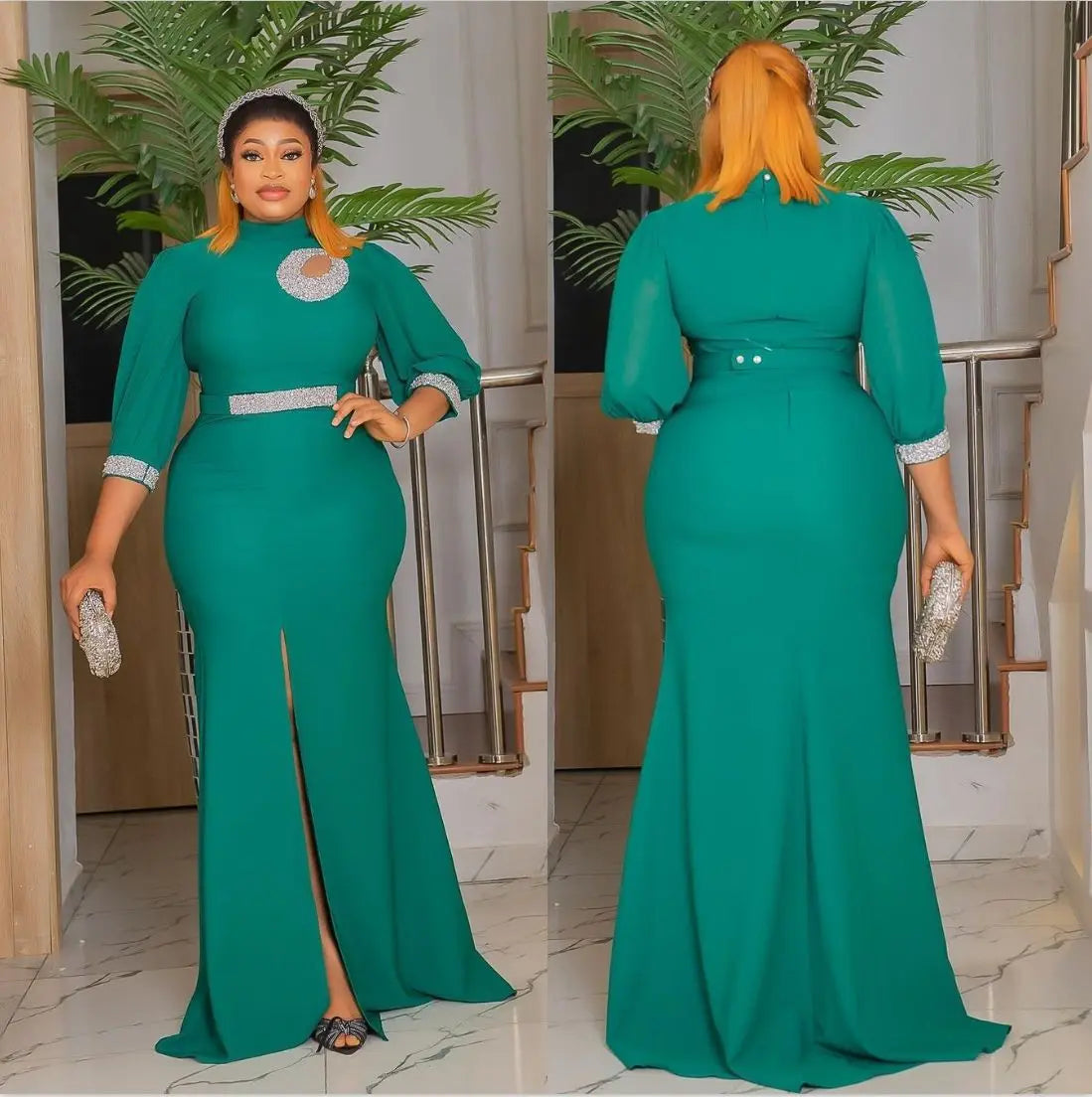 2026 Elegant Plus Size African Party Dresses for Women Sexy Bodycon Maxi Long Dress Fashion Wedding Evening Gowns Ankara Outfit