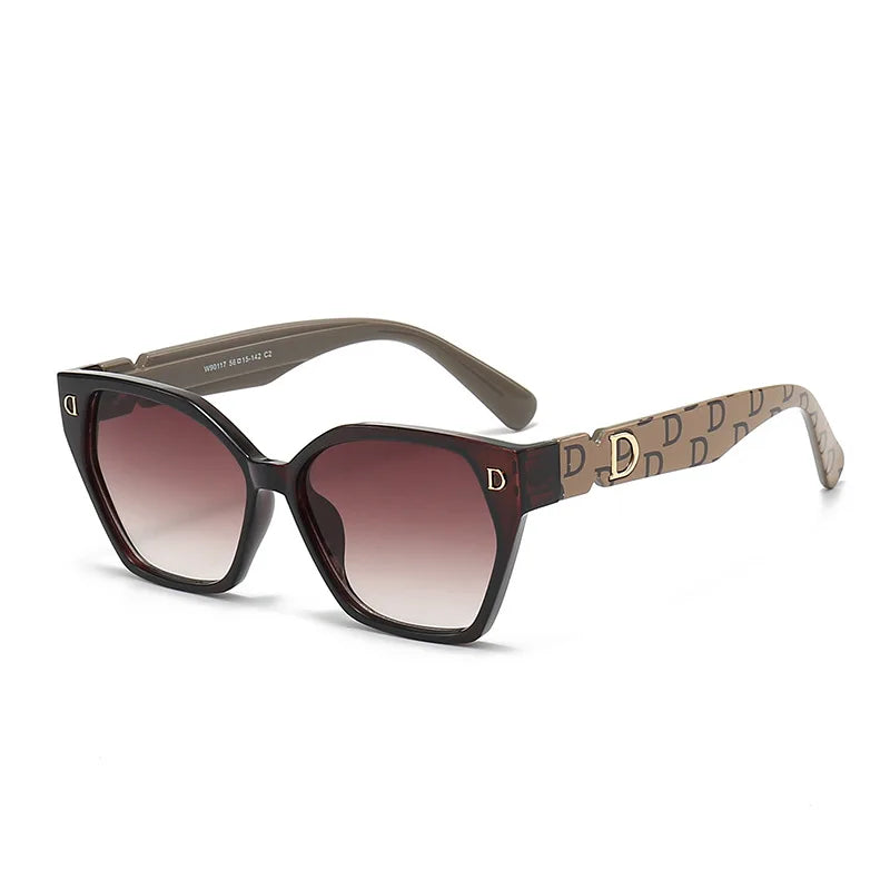 New Fashion Luxury Brand Women Sunglasses For Men Stylish Cateye Glamour Female Sun Glasses Trend Female Shades Glamour Eyewear - JN Fashion Fusion
