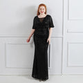 HBLL Plus Size Dress for Women Glitter Sequin Dresses Sexy Party Birthday Elegant Celebrity Floor Length Maxi Evening Dress