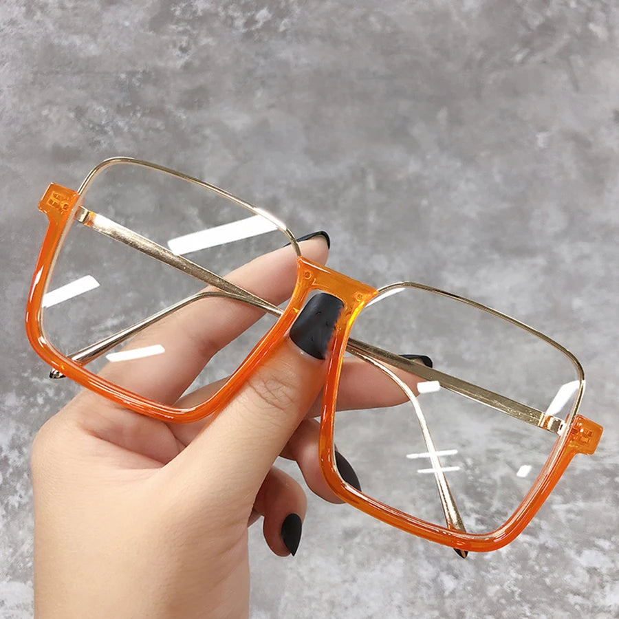 Sunglasses Women 2025 Drive Travel Big Square Frame Luxury Brand Design Gradient Colors Vintage Sun Glasses Ladies Men Unisex - JN Fashion Fusion
