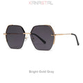 Women Sunglasses UV400 Sun Glasses Nylon Lens Metal Eyeglasses Frame Camping Sunscreen Party Beach Goggles Anti UV Shade Eyewear - JN Fashion Fusion