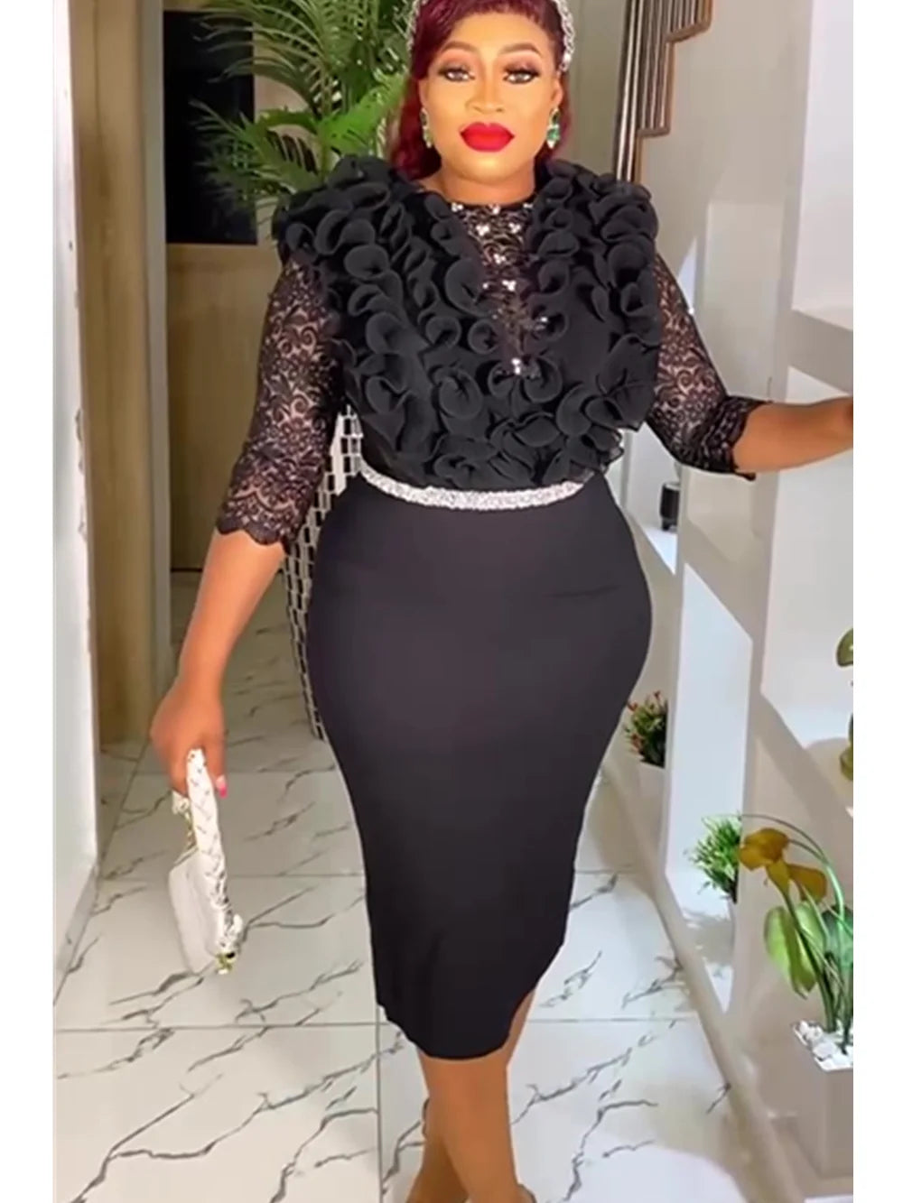 African Party Dresses for Women 2026 New Dashiki Ankara Lace Evening Gowns Turkey Outfits Robe Africa Clothing - JN Fashion Fusion