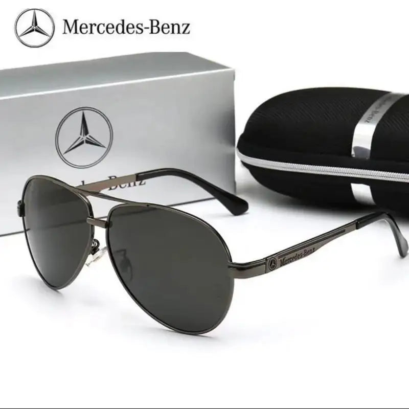 For Mercedes Benz A B C E S V Class GLB GLC GLE AMG Pilot SLK SLC ML Car High Men Anti Glare Driver Goggles Polarized Sunglasses - JN Fashion Fusion