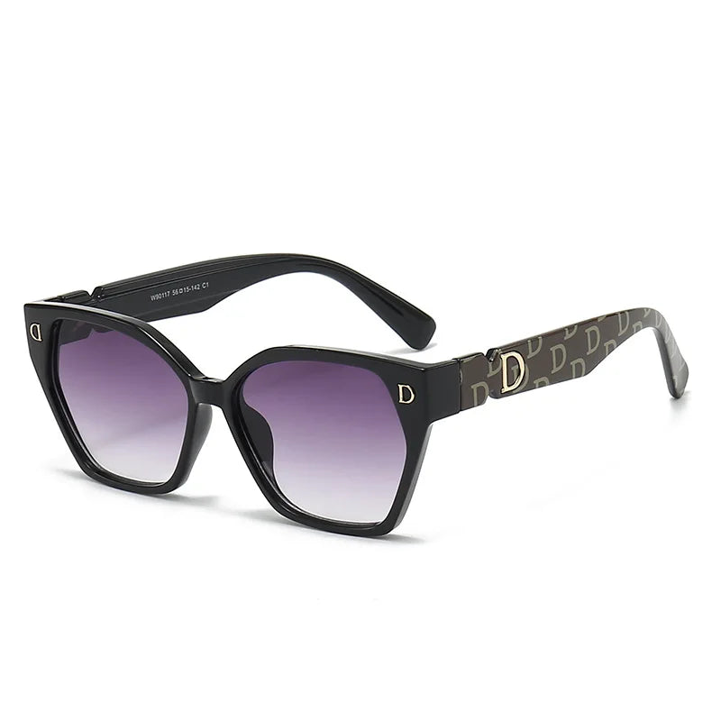 New Fashion Luxury Brand Women Sunglasses For Men Stylish Cateye Glamour Female Sun Glasses Trend Female Shades Glamour Eyewear - JN Fashion Fusion