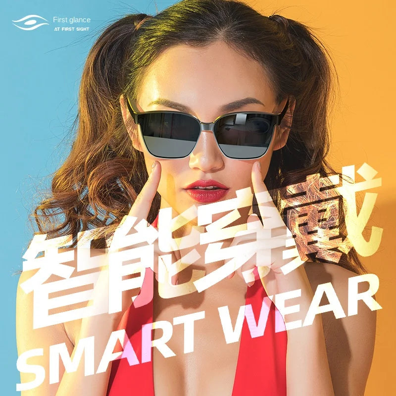 New DYY-12 Bluetooth Glasses Wireless Music Calling Smart Bluetooth Glasses Headset Polarized Sunglasses Sunglasses Tide - JN Fashion Fusion