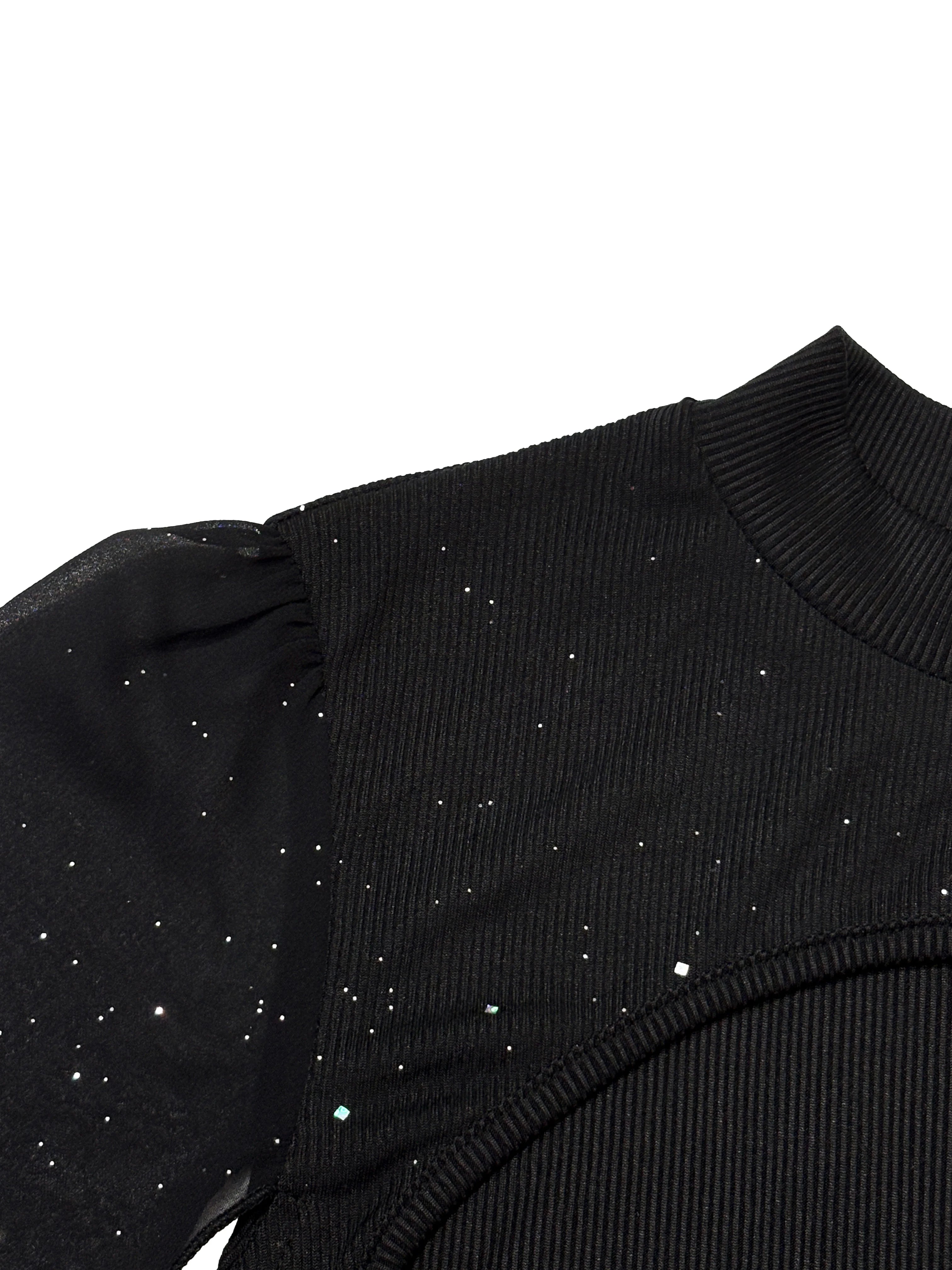 Sexy Women's Stand Collar Cape Mini Dress Sequins Sparkling Club Party Night Out Fitted Bodycon Elegant Autumn Winter - JN Fashion Fusion